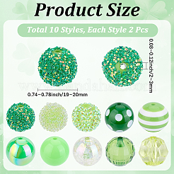 Kits de fabrication de perles rondes à faire soi-même&nbsp;DIY-PA0001-36B