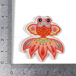 Непрозрачные печатные акриловые подвески SACR-S035-03D