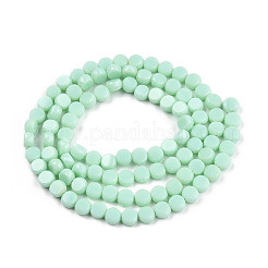 Непрозрачные сплошные цветные стеклянные бусины&nbsp;GLAA-N052-05B-A12