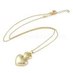 Collane del pendente del cuore&nbsp;NJEW-O001-01G