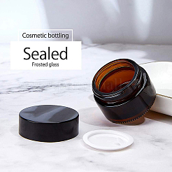 Juegos de tarros de crema de cosméticos de vidrio portátiles&nbsp;DIY-BC0010-97