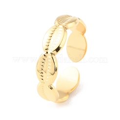 Кольца-манжеты из нержавеющей стали 304 с открытыми краями RJEW-D002-29G