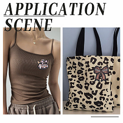 6 шт. 3 стиля полиэстеровой вышивки пришивные аппликации PATC-FG0002-63