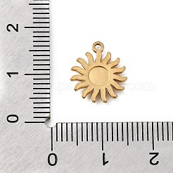 Подвески из нержавеющей стали 304 с микропаве из стразов&nbsp;STAS-G369-05G