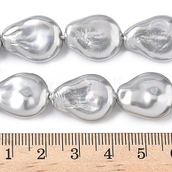 Гальванизированное непрозрачное стекло имитация жемчужных нитей&nbsp;EGLA-D302-02B