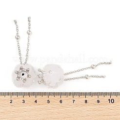 Perline di strass luminose in argilla polimerica fatte a mano&nbsp;CLAY-H003-10P-02