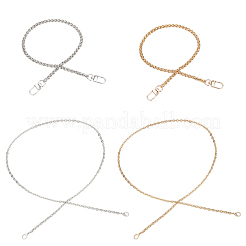 4 шт. 4 стиля железная веревочная цепь и тросовые ремни для сумки FIND-WR0001-10