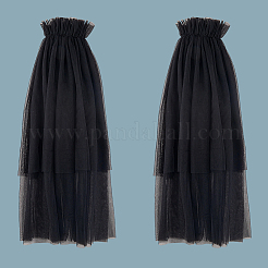 Свадебные нейлоновые нарукавники для женщин AJEW-WH20007-91B