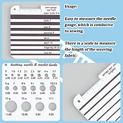 1 спица и крючок для вязания акрилом DIY-BC0006-90