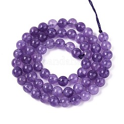 Chapelets de perles de quartz naturel&nbsp;G-T144-6mm-10D