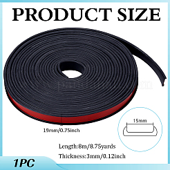 Selbstklebende flexible Formteile aus TPE&nbsp;DIY-WH0759-34B-03