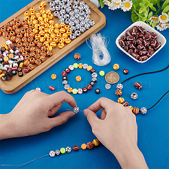 Наборы для самостоятельного изготовления браслетов и бижутерии&nbsp;DIY-PA0001-05