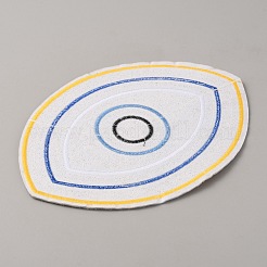 Polyester-Pailletten-Applikationen für den bösen Blick&nbsp;DIY-WH0366-79A