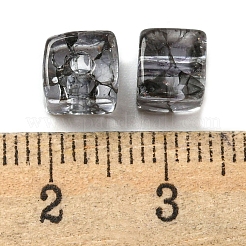 500шт прозрачные стеклянные бусины с кракле EGLA-NH0001-01C