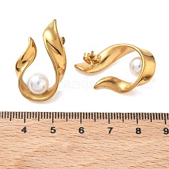 Pendientes de acero inoxidable 304 para mujer&nbsp;EJEW-K330-06G