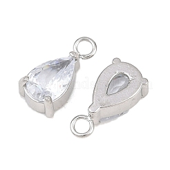 Подвески из нержавеющей стали 304 с паве из кубического циркония&nbsp;STAS-P434-01P