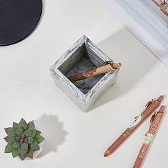 Soporte de almacenamiento rectangular de mármol para baño&nbsp;AJEW-WH0880-74A-02
