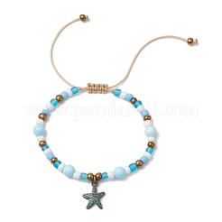 Bracelets avec breloque en alliage&nbsp;BJEW-JB11721-01