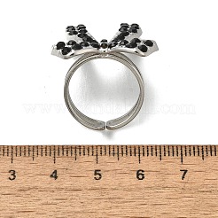 Кольца-манжеты из нержавеющей стали 304 для женщин RJEW-F178-01P-02