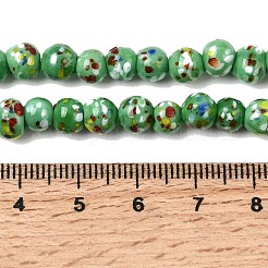 Бусы лэмпворк ручной работы&nbsp;LAMP-H071-01A-09