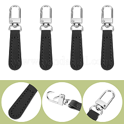 8 Stück Reißverschlussanhänger aus PU-Leder für Handtaschen&nbsp;FIND-CL0002-09B