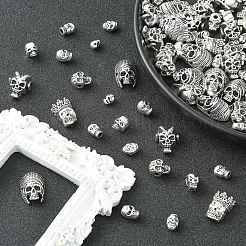 150шт 10 стиля бусины из сплава в тибетском стиле&nbsp;TIBEB-CJ0001-21