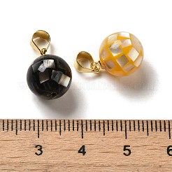 Круглые подвески SSHEL-H071-01G