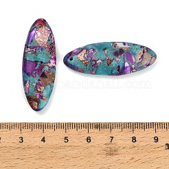Pendenti in diaspro imperiale sintetico tinto&nbsp;GG-CBAA20A-09E