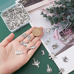 Подвески из сплава в тибетском стиле&nbsp;TIBE-SC0001-64