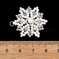 Pendenti con perle di conchiglia e semi di vetro&nbsp;PALLOY-MZ01433