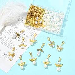 Набор для самостоятельного изготовления подвески-ангела&nbsp;DIY-FS0009-80A