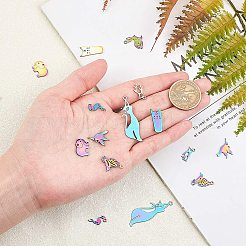 201 подвеска в виде котенка из нержавеющей стали&nbsp;STAS-UN0004-57