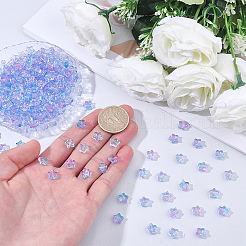300 Stück sprühlackierte Glasperlen&nbsp;GLAA-PA0001-33