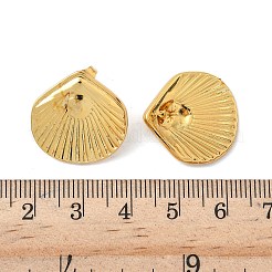 Серьги-гвоздики из нержавеющей стали 304 для женщин&nbsp;LS-EJEW-F379-01G-02