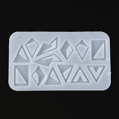Силиконовые Молды с геометрией ромб и треугольник&nbsp;DIY-P019-02