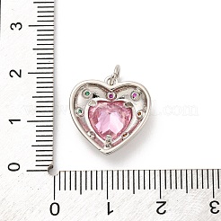 Латунные микро проложить кубического циркония подвески&nbsp;KK-U033-01P