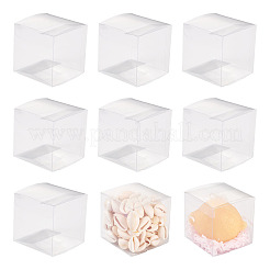 20 Stück quadratische transparente Geschenkverpackung aus Kunststoff&nbsp;CON-TA0001-26