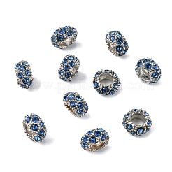 Legierung Rhinestone European Beads&nbsp;CPDL-H998-3