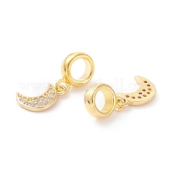 Латунь кубический цирконий европейские подвески с подвесками KK-B037-11G