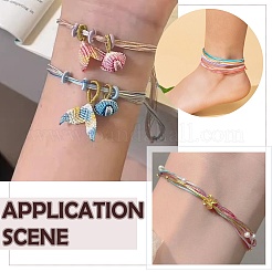 Сегментно окрашенная полиэфирная круглая нить OCOR-CJC0007-01