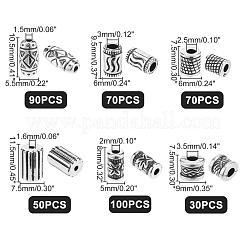 410шт 6 стильные пластиковые бусины ccb&nbsp;CCB-PH0001-17