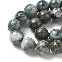 Пряди натуральных диоптазных бусин G-D302-02-10mm