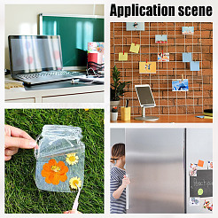 100 шт. ПЭТ и ЭВА ламинирующая пленка для защиты фотографий AJEW-WH0314-765