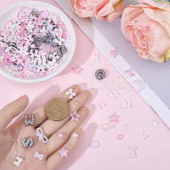 26 pièce de 26 styles de lettres A à Z en alliage de strass&nbsp;DIY-SC0033-10