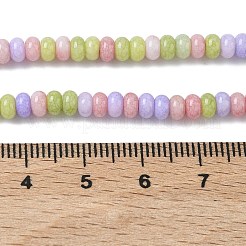 Нити из окрашенных стеклянных бусин с эффектом омбре&nbsp;GLAA-C043-01D