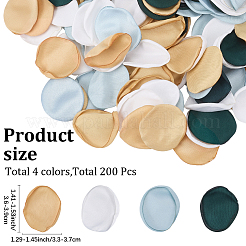 200 Stück künstliche Rosenblütenblätter aus Polyester&nbsp;DIY-GF0011-12C