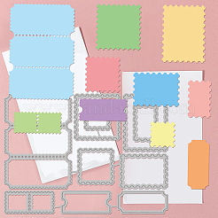 Штамп трафареты для резки углеродистой стали DIY-WH0309-1230