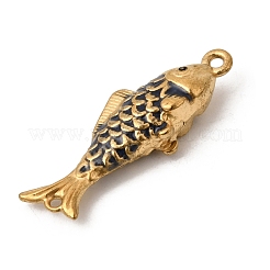 Эмалированные подвески-фигурки в виде рыбок из нержавеющей стали 304&nbsp;STAS-B128-54G