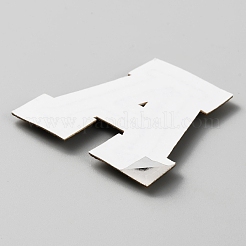 Schreiben Sie einen selbstklebenden Aufnäher aus computergesteuertem Handtuchsticktuch&nbsp;PATC-WH0007-37B-04