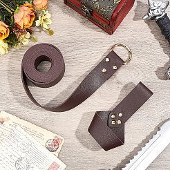 Funda de espada de cuero sintético con cinturón&nbsp;AJEW-WH0816-503KCG